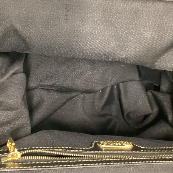 Authentic Vintage Gucci Crossbody Smooth Black Leather Purse w/ COA - Picture 8 of 16